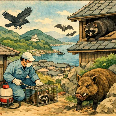 宇和島市で害獣駆除を頼むならどこが安心？
