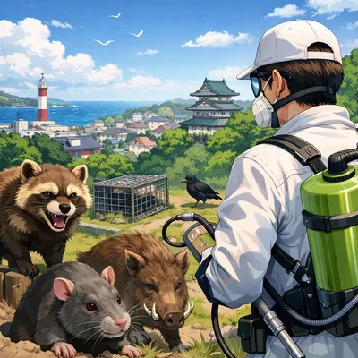 害獣駆除は八戸でおすすめの業者はどこ？
