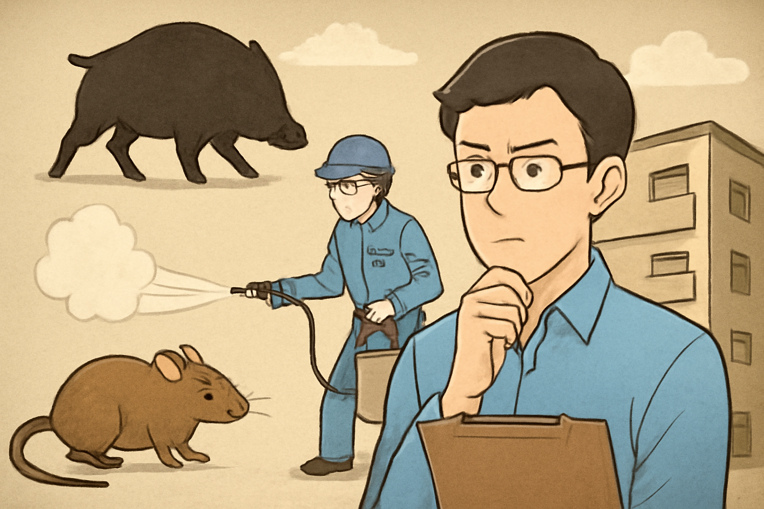 害獣対策を賃貸で行うときの注意点まとめ!トラブルを避けるコツとは?