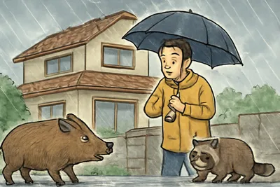 害獣対策は雨の日でもできる 効果的な方法とは？家をしっかり守るコツを伝授